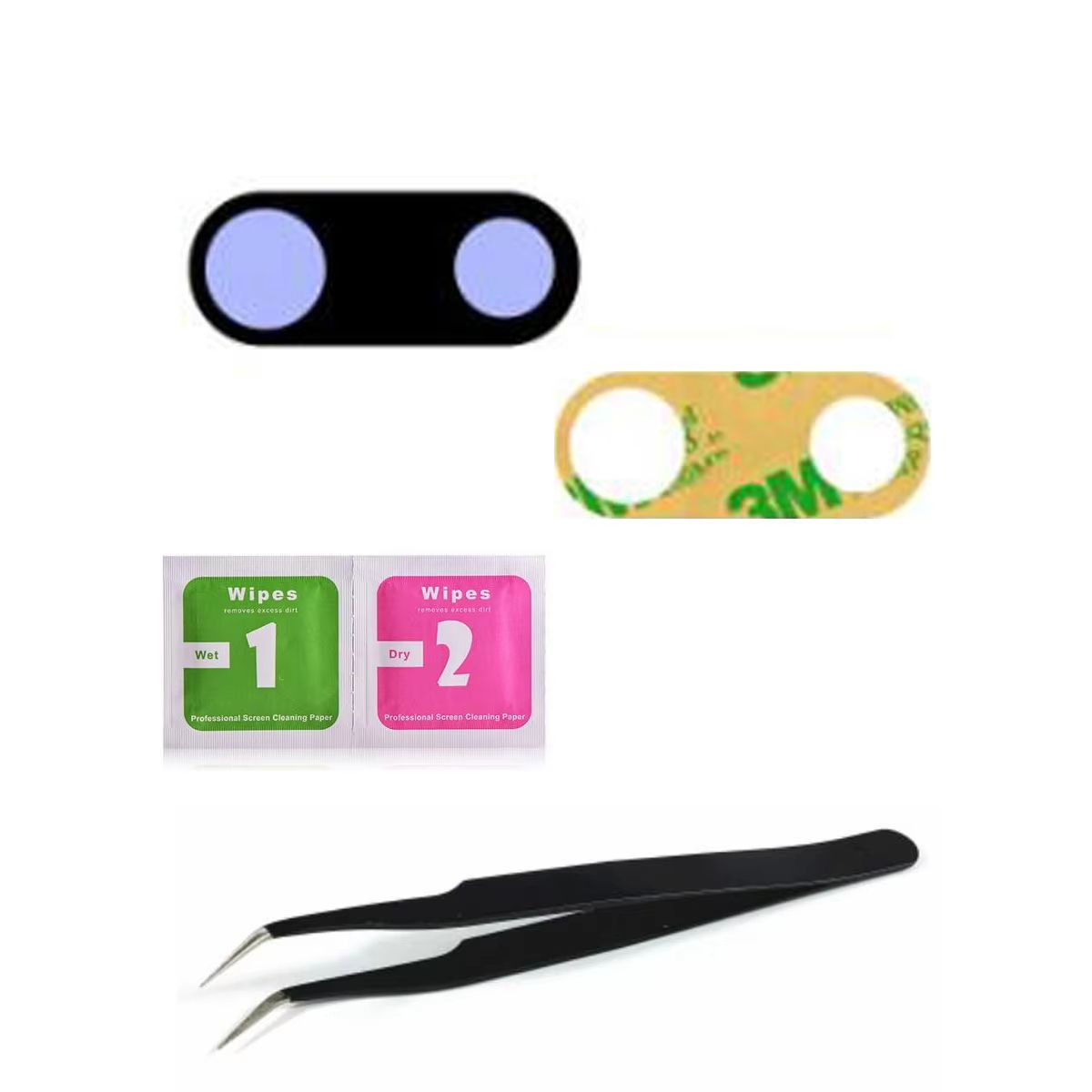 Sapphire Rear Camera Glass Replacement For IPhone  Durable Repair Kit For IPhone 161514131211X Seri 2