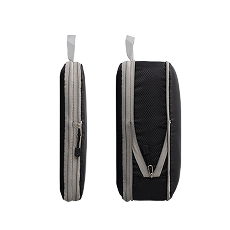 Foldable Waterproof Travel Compressible Packing Cubes Nylon Storage Bag With Handbag Portable Lugga 4