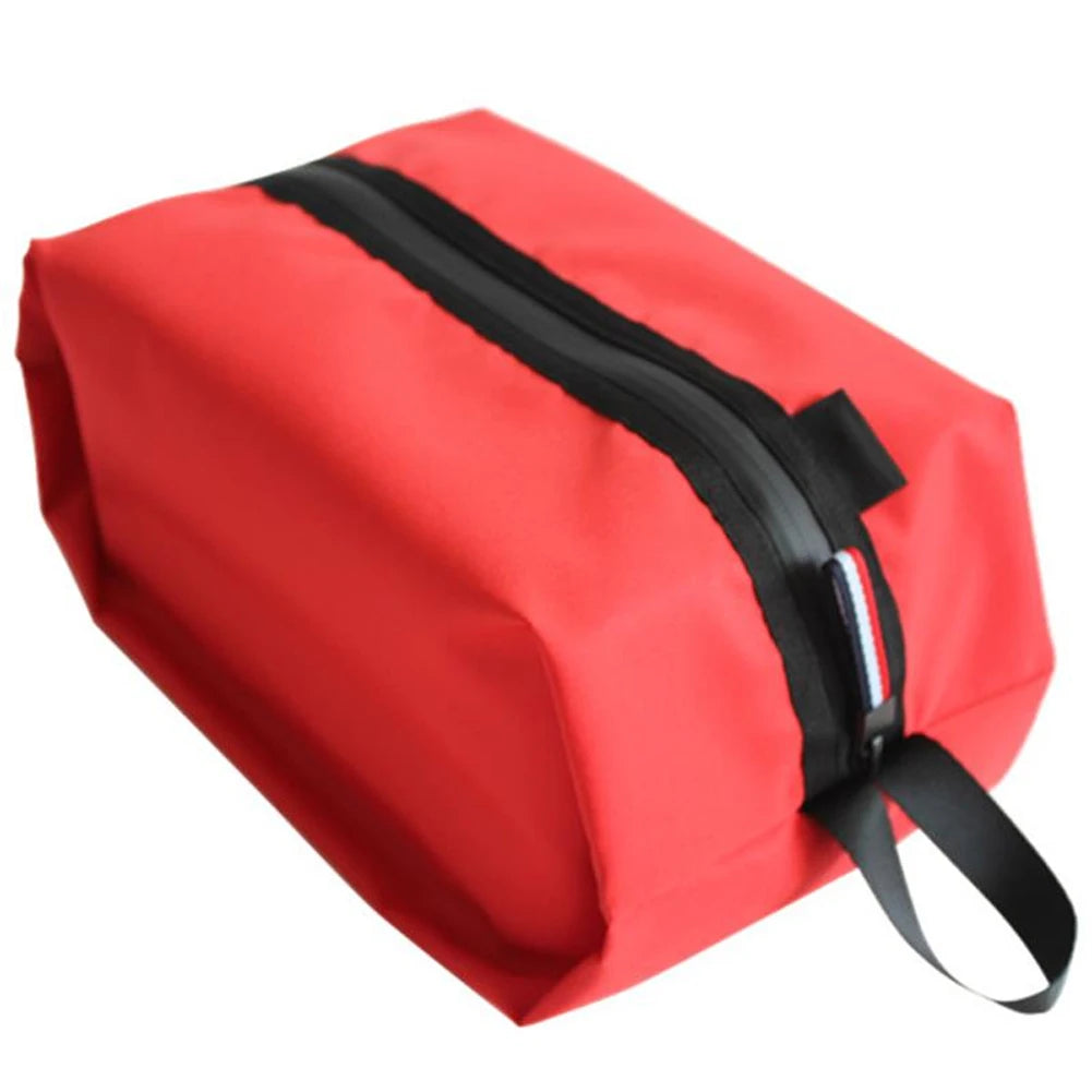 Travel Portable Oxford Shoes Bag Dustproof Shoes Storage Bags Sturdy Zipper Pouch Case Waterproof P 8
