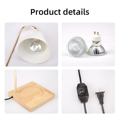 Candle Warmer Lamp, with Timer and Dimmer, Flameless Wax Melter for Aromatherapy, Bedroom Desk Light