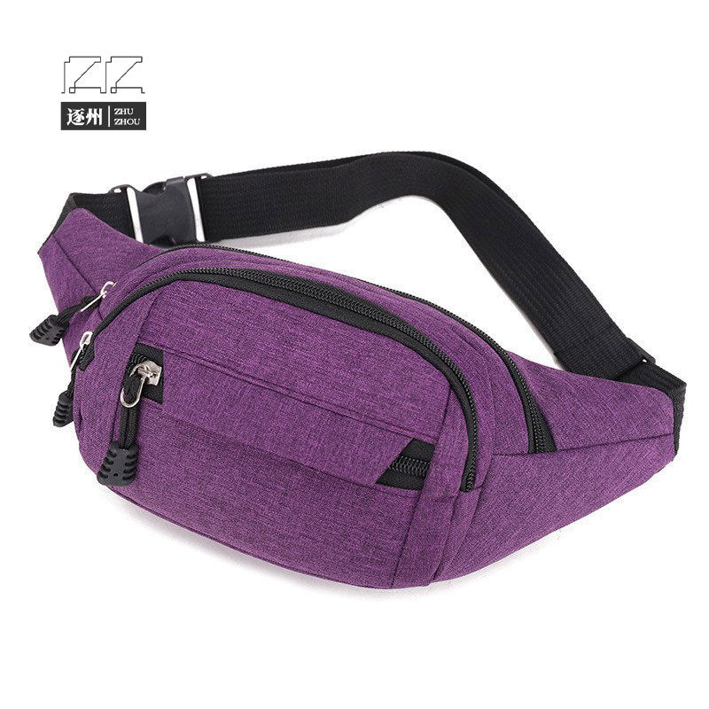 Large Capacity Water Resistant Unisex Mobile Waist Bag, Durable Construction Belt Bag, Multifunctional Work Bag for Men