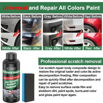 Car Scratch Remover Kit  Auto Paint Repair  Polishing Compound 5