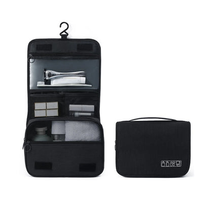 Travel Makeup Case Large Capacity Toiletry Washbag Waterproof Cosmetic Bag With Hanging Hook For Me 6