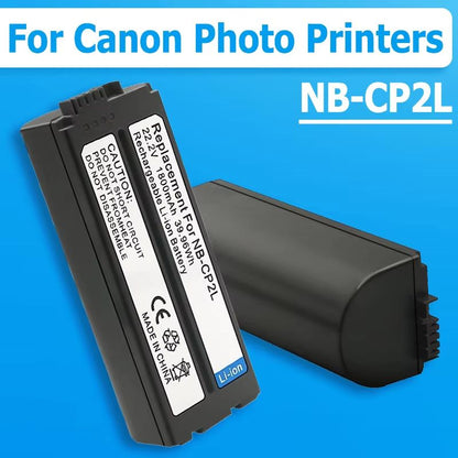 NBCP2LH Rechargeable Battery  Charger Kit For Canon SELPHY  1800mAh Power Pack 1