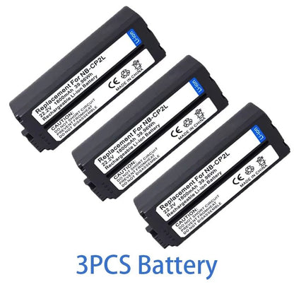 NBCP2LH Rechargeable Battery  Charger Kit For Canon SELPHY  1800mAh Power Pack 9