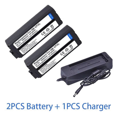 NBCP2LH Rechargeable Battery  Charger Kit For Canon SELPHY  1800mAh Power Pack 11