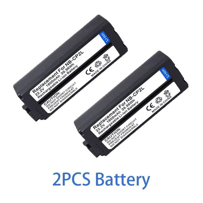NBCP2LH Rechargeable Battery  Charger Kit For Canon SELPHY  1800mAh Power Pack 8