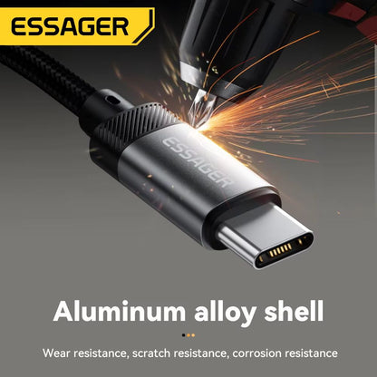 Essager Lightning  USBC To 35mm Audio Adapter  HighFidelity Headphone Connector 2