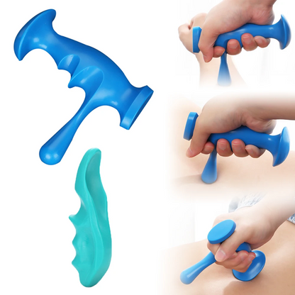 Trigger Point Massager, Finger Pressure Massager, Deep Tissue Full Body Pain Relief, Manual Massage Tool for Foot Back