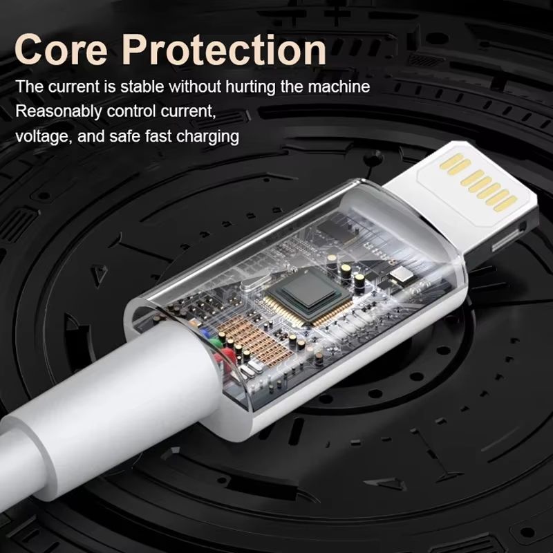 40W PD USBC Fast Charging  Data Cable For IPhone  IPad 4