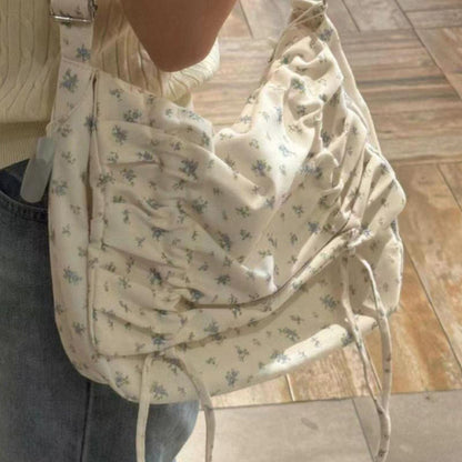 Vintage Crossbody Bag Denim Bag 2025 New Designer Aesthetic Streetwear Drawstring Handbag Women Cas 5