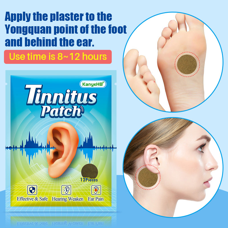 Portable Ear Care Patch Tinnitus Patch Headache Relief Ear Ringing Buzzing Hearing Loss Support Bra 4