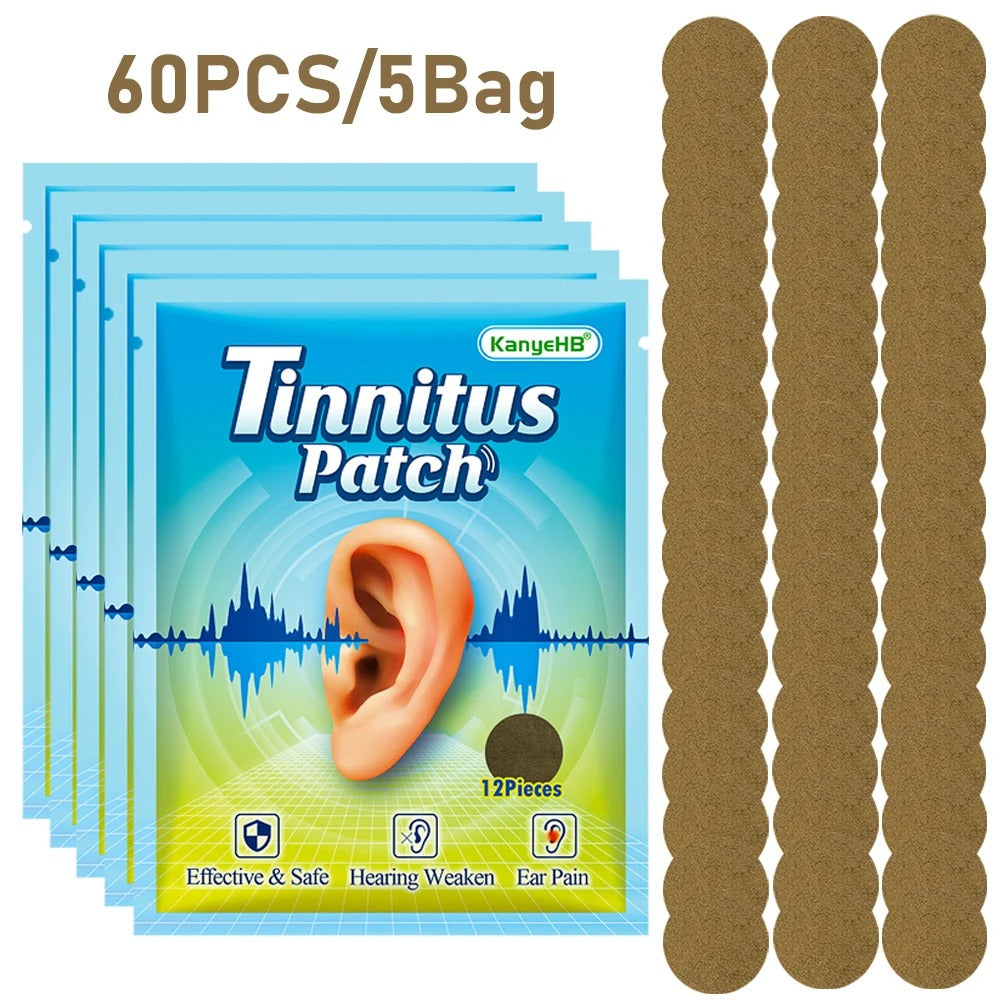 Portable Ear Care Patch Tinnitus Patch Headache Relief Ear Ringing Buzzing Hearing Loss Support Bra 8