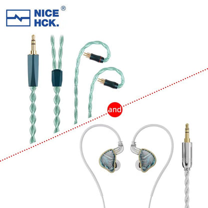 NICEHCK NX7MK4 Stabilized Wood Hybrid HIFI Earbuds With 7 Drivers  Replaceable Tuning Filters 8