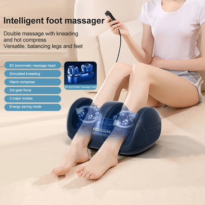 Leg Massage Heated Roller Pressure, Super Big Electric Foot Calf Massager, Compression Relax Feet Muscle Circulation