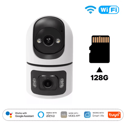 Moes Tuya Smart WiFi Indoor Camera 4MP Dual Lens With Motion Tracking 7