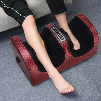 Rolling Shiatsu Calf Health Care Therapy, Deep Tissue Muscles Relieve Fatigue Machine, Infrared Heating Foot Massager