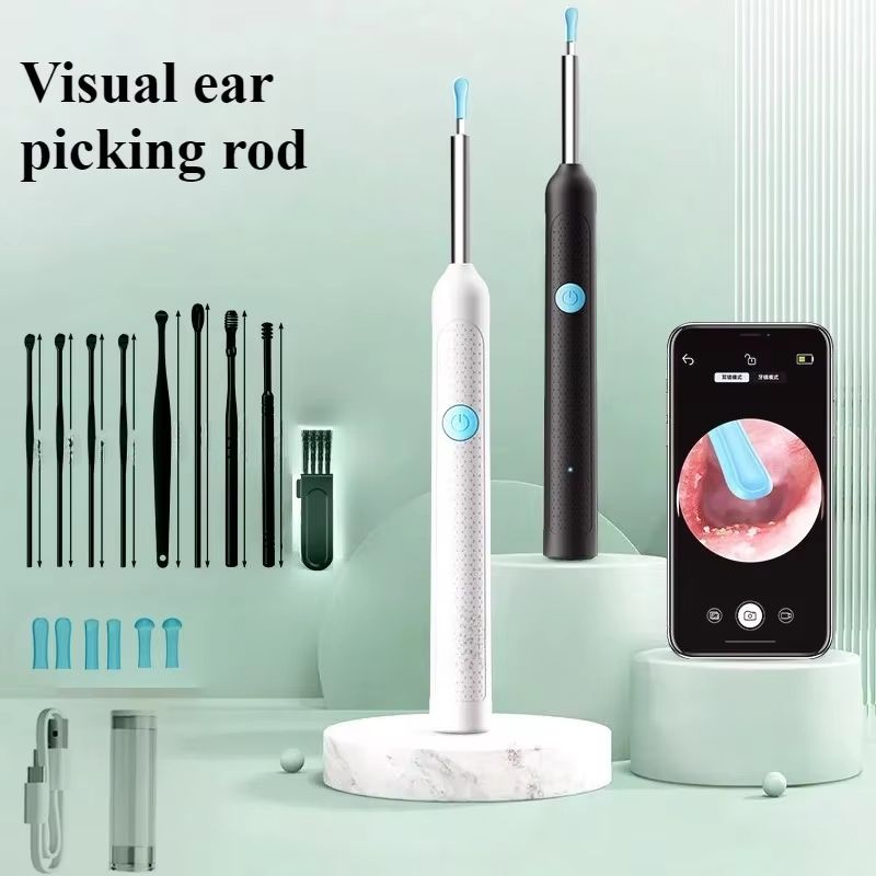 Smart Visual Ear Sticks Otoscope – Mini Camera Ear Wax Removal & Health Care Tool