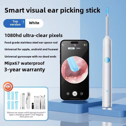 Smart Visual Ear Sticks Otoscope  Mini Camera Ear Wax Removal  Health Care Tool 9