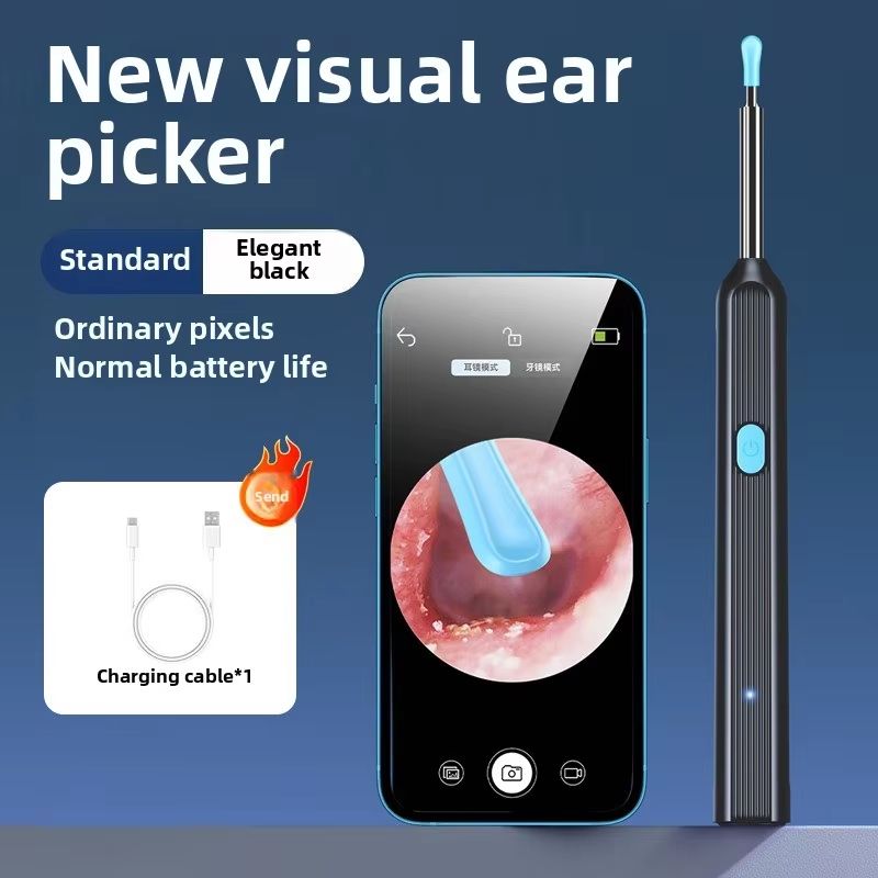 Smart Visual Ear Sticks Otoscope  Mini Camera Ear Wax Removal  Health Care Tool 10