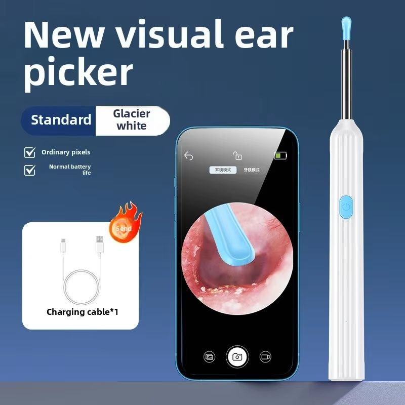 Smart Visual Ear Sticks Otoscope  Mini Camera Ear Wax Removal  Health Care Tool 12