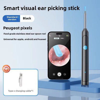 Smart Visual Ear Sticks Otoscope  Mini Camera Ear Wax Removal  Health Care Tool 7