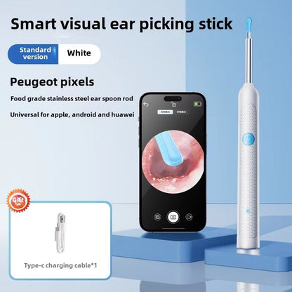 Smart Visual Ear Sticks Otoscope  Mini Camera Ear Wax Removal  Health Care Tool 8