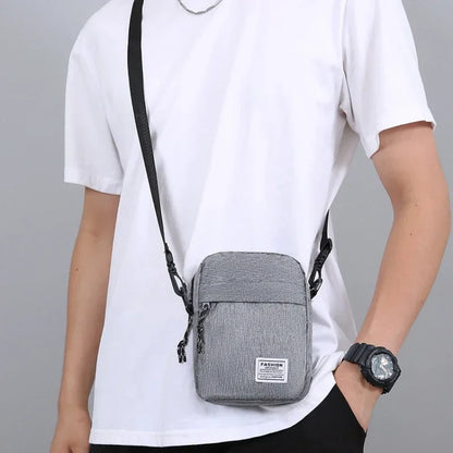 Diagonal Backpack Chest Bags, Men's Small Bag, Mobile Phone Waist Pack, Light Boy Mini Casual Bag, Shoulder Bags Trendy