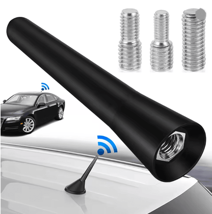 AutoTune Compact Car Antenna Short Roof Mount FM AM DAB Universal Fit