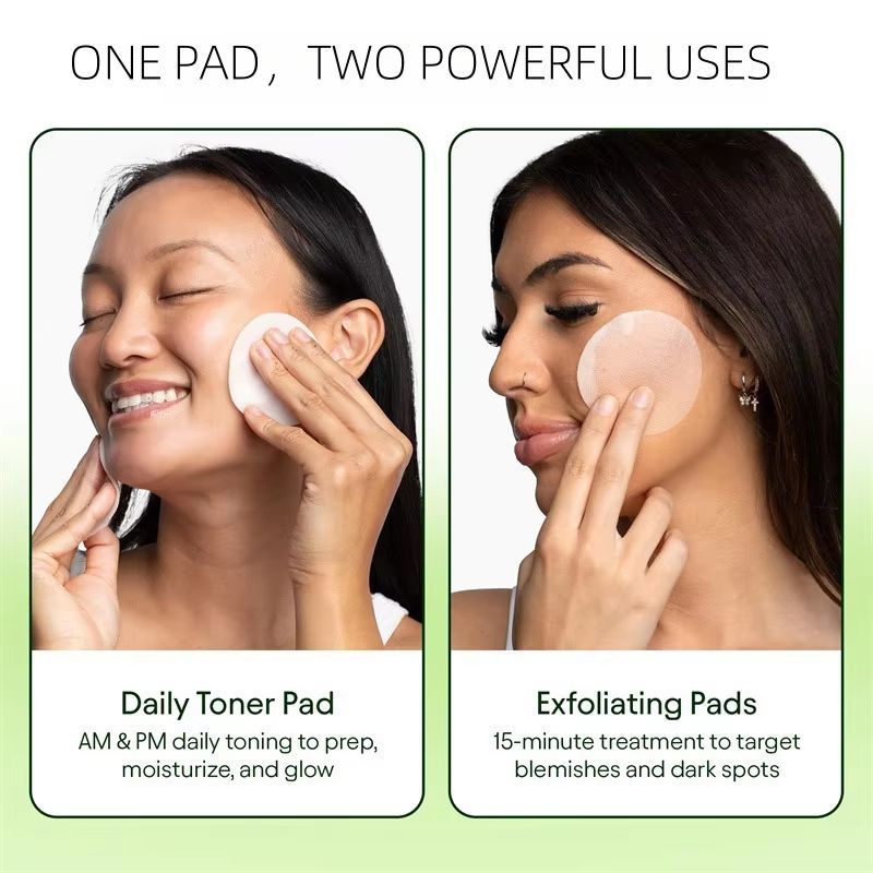 AntiAging Toner Pads  Dark Spot  Wrinkle Minimizing With Snail Mucin  Niacinamide 3