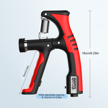 Wrist Gripper Digital Display, Forearm Hand Trainer with Counter, Adjustable Resistance Strength Training
