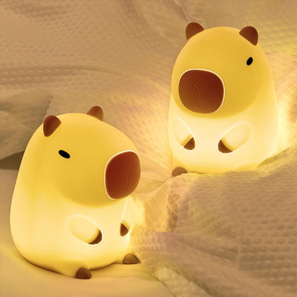 Rechargeable Animal Night Light, Touch Control, Kids Bedside Lamp, Soothing Nursery Decor, Ideal Gift