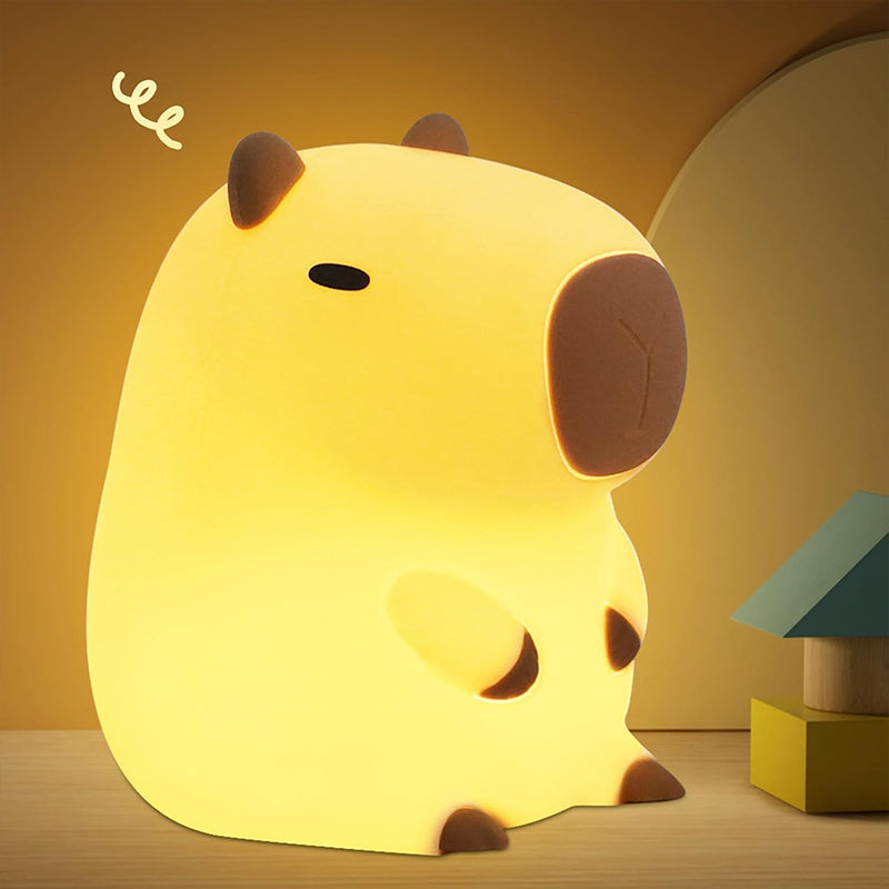 Rechargeable Animal Night Light, Touch Control, Kids Bedside Lamp, Soothing Nursery Decor, Ideal Gift