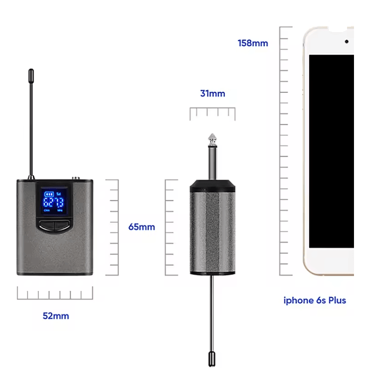 ClearVoice Pro Wireless Microphone System With Headset And Lavalier Mic 1
