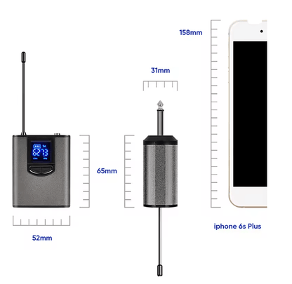 ClearVoice Pro Wireless Microphone System With Headset And Lavalier Mic 1