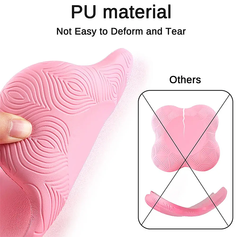 Flat Support Mat Knee Pad, Thickened Yoga Kneeling Mat, Portable Elbow Pad, Comfortable Yoga Mat for Fitness