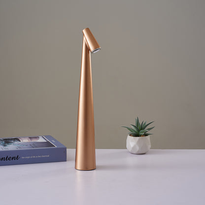 Rechargeable Wireless Table Lamp, LED Touch Sensor, Desktop Night Light for Bedroom, Hotel, Bar Decor