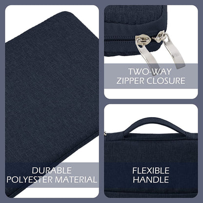 Laptop Sleeve Bag, Soft Cover Handbag, Portable Inch Laptop Case for Macbook, Dell, HP, Lenovo