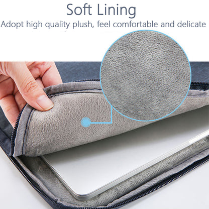 Laptop Sleeve Bag, Soft Cover Handbag, Portable Inch Laptop Case for Macbook, Dell, HP, Lenovo