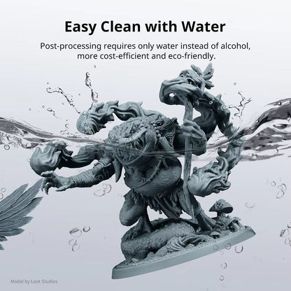 ANYCUBIC WaterWashable 3D Printer Resin  405nm UV Resin For DLP  LCD Printing 2