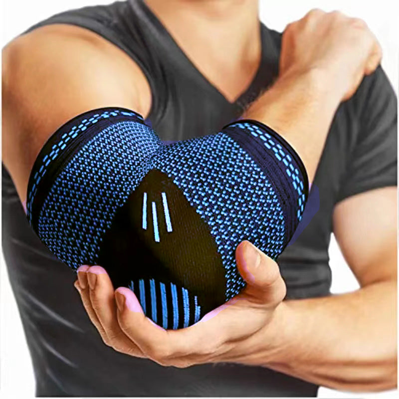 Arm Sport Support, Elastic Elbow Brace, Elbow Sport Safety, Breathable Arm Sleeve, Compression Elbow Pads