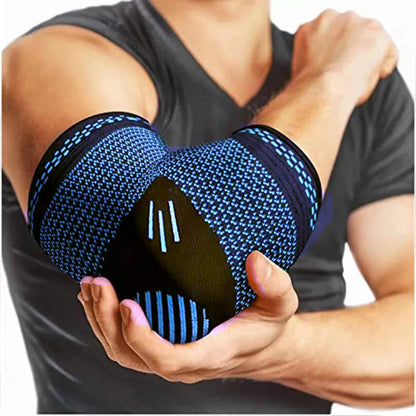 Arm Sport Support, Elastic Elbow Brace, Elbow Sport Safety, Breathable Arm Sleeve, Compression Elbow Pads