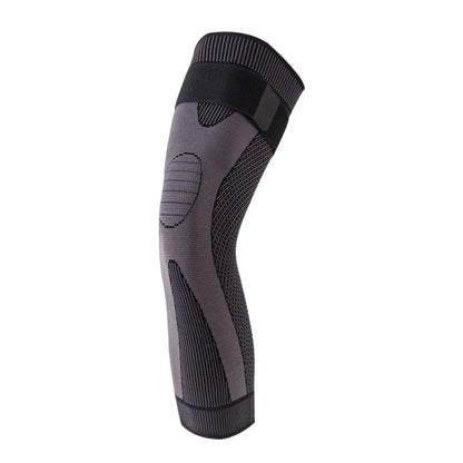 Long Compression Knee Pads Elastic Stripe Sleeve Sport Brace Support Warm Kneepad Protector Volleyb 4