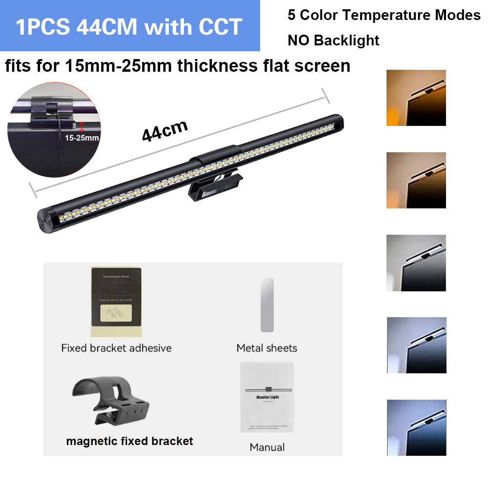 RGB Monitor Light Bar With Music Sync Mode PC Screen Lamp For Home Office Desk Gaming Setup Ambienc 6