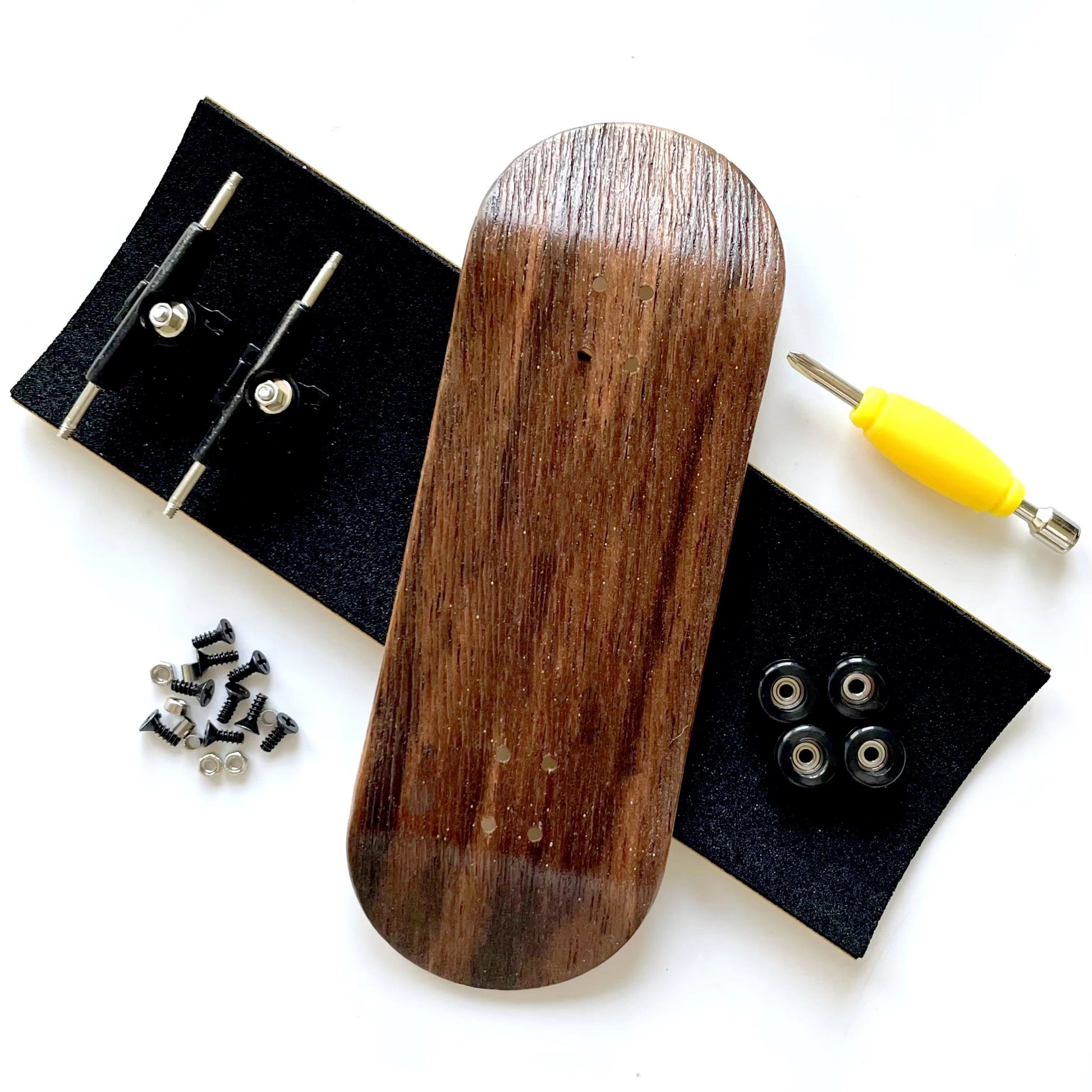 34mm Fingerboard Skateboard Set With Double Axle Trucks And Bearing Wheels 5