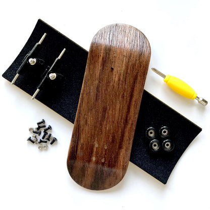 34mm Fingerboard Skateboard Set With Double Axle Trucks And Bearing Wheels 5