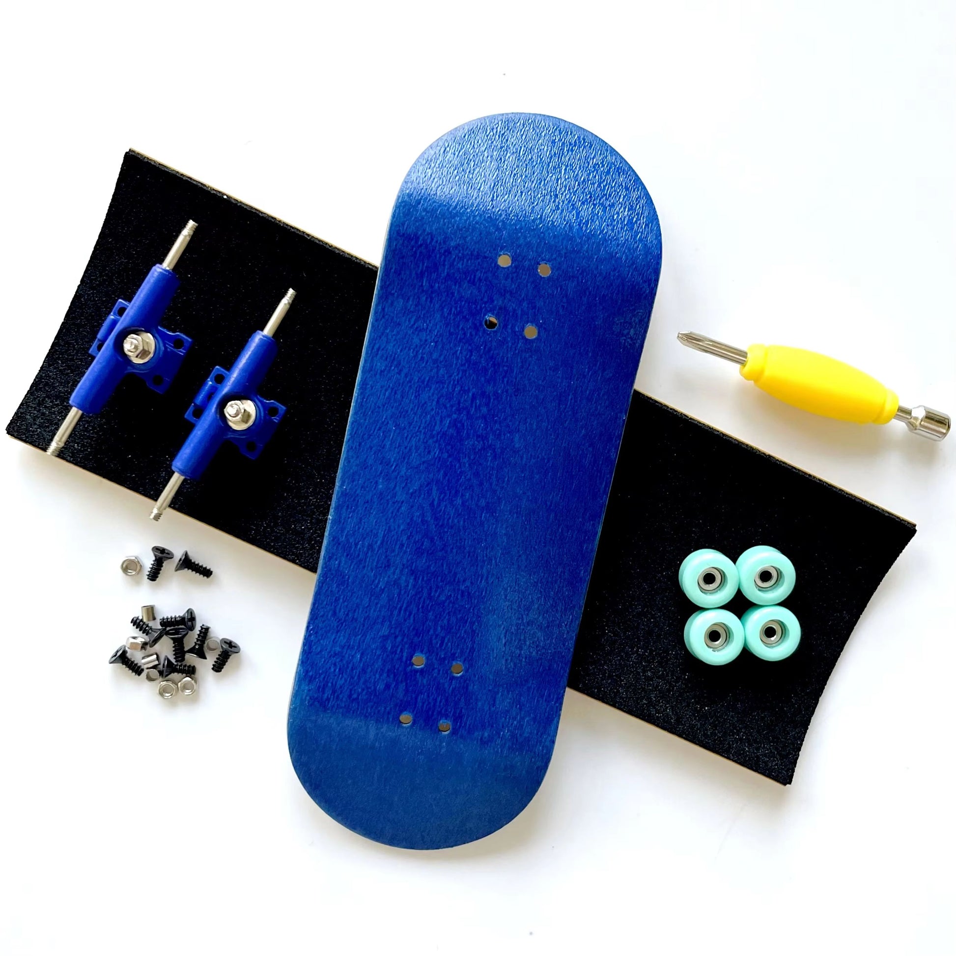 34mm Fingerboard Skateboard Set With Double Axle Trucks And Bearing Wheels 15