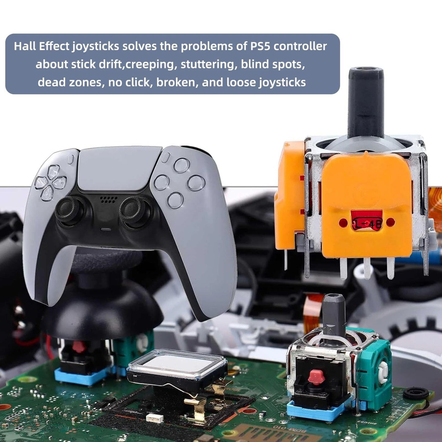 3D Analog Joystick Replacement Kit For Game Controllers 2