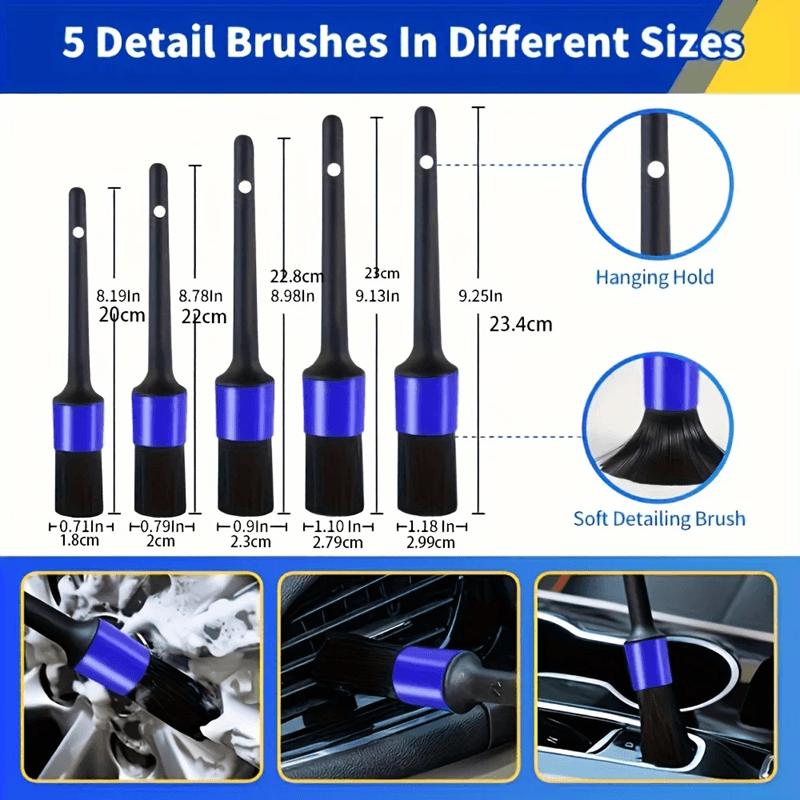AutoMaster 27 Piece Car Wash And Detailing Kit With Brushes And Cleaning Tools 1