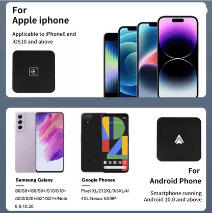 DriveLink Mini CarPlay And Android Auto Wireless Adapter For Seamless Connectivity 1